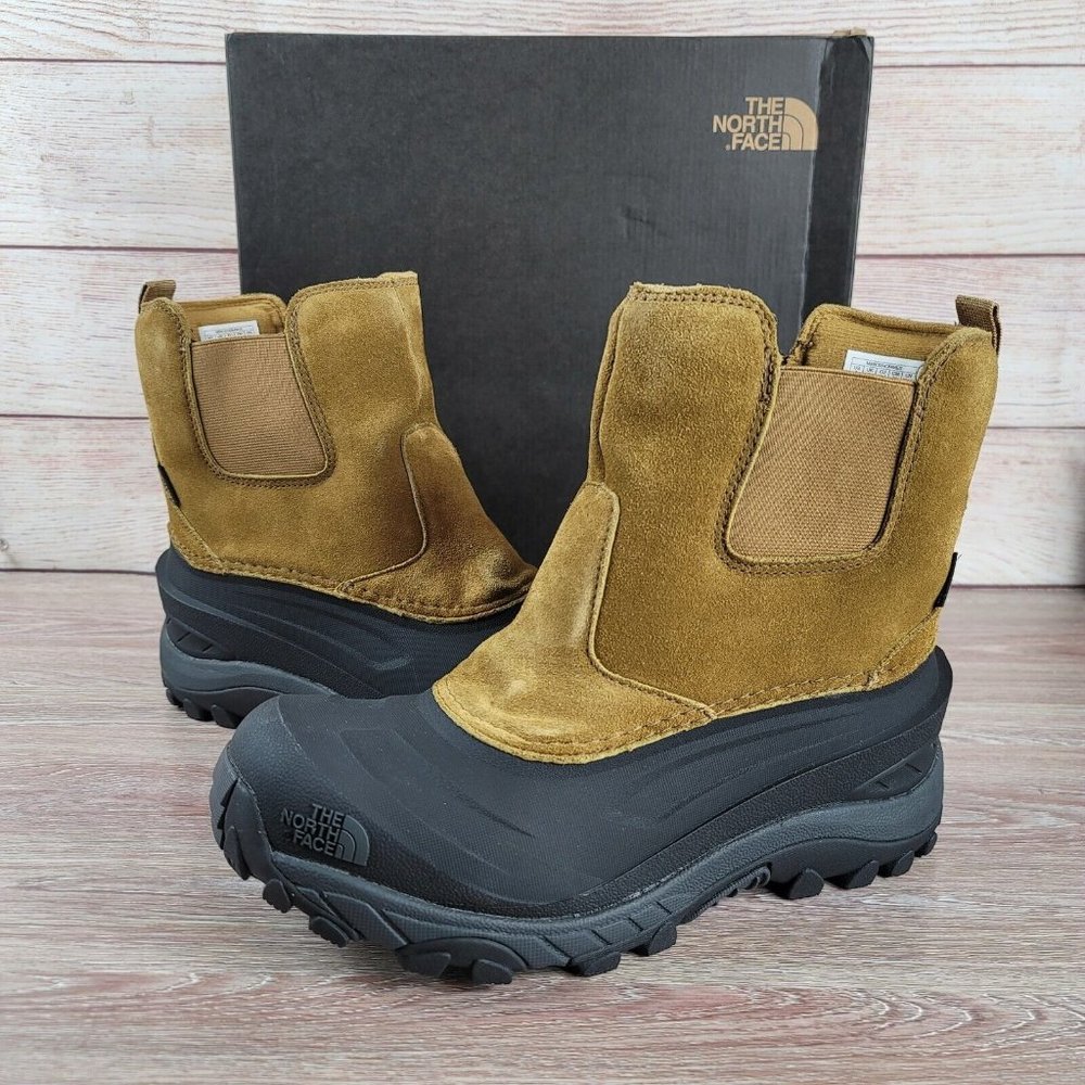 NEW The North Face Chilkat Winter Boots Men's Size 8 Pull On Waterpoof Shoes